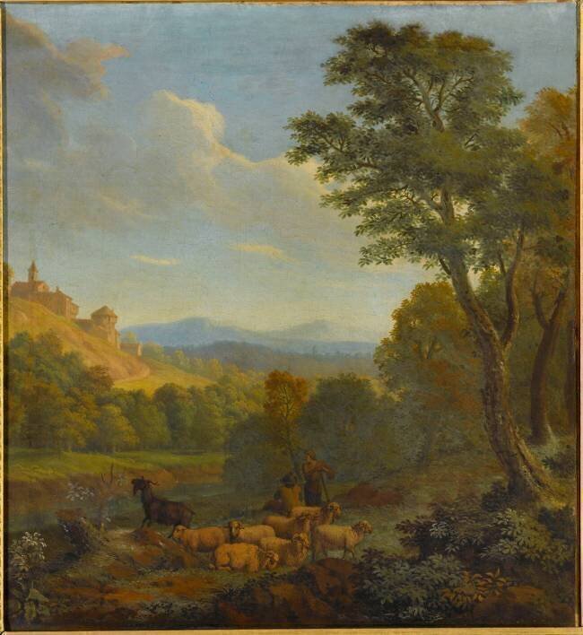 Paysage Pierre-Salomon Domenchin de Chavannes