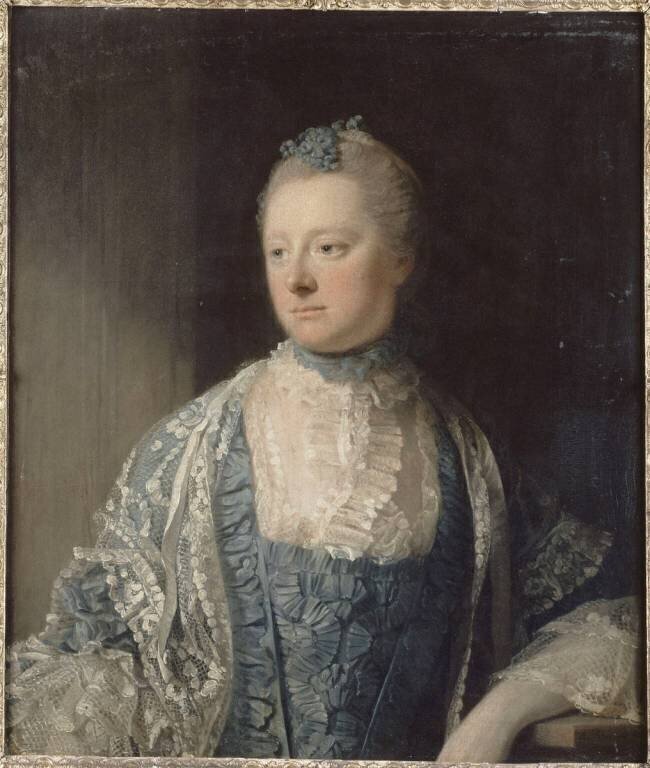 Portrait de femme (marquise de Salisbury ?) Allan Ramsay
