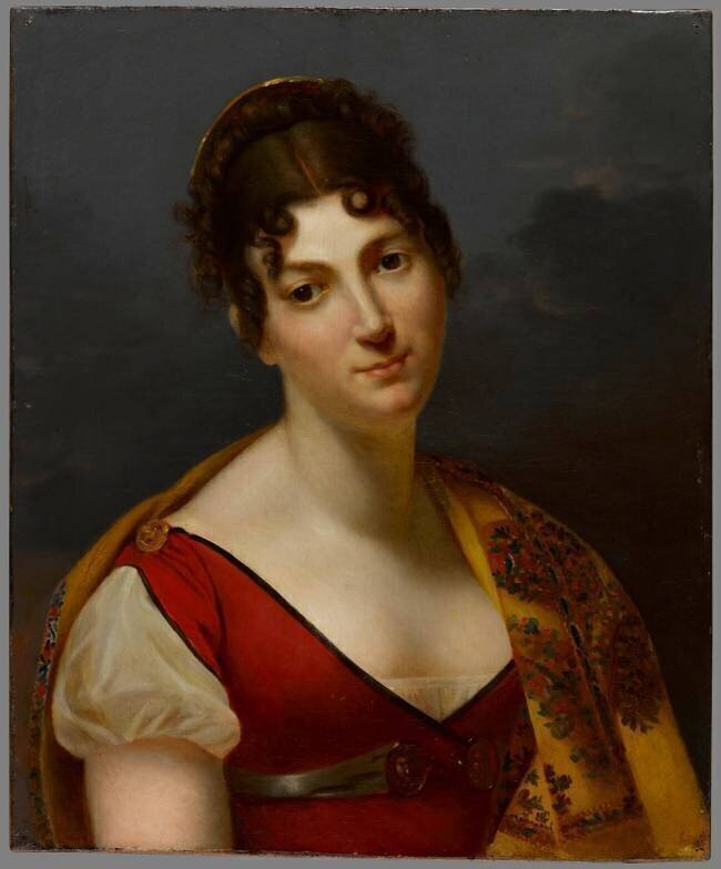 Portrait de jeune femme anonyme