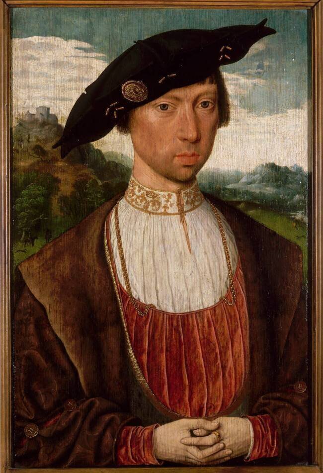 Portrait de Joost van Bronkhorst Jan Mostaert
