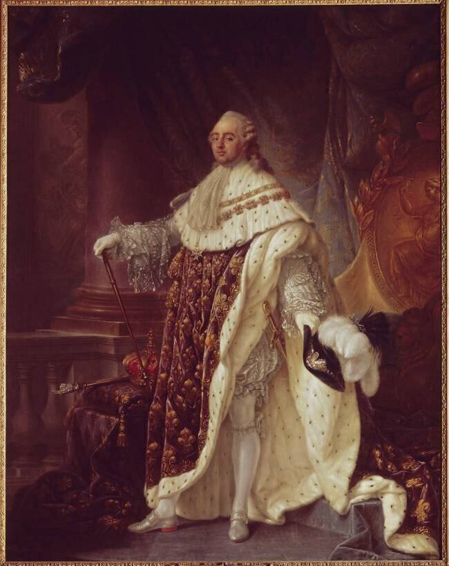 Portrait de Louis XVI Antoine-François Callet