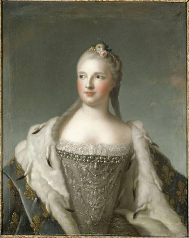 Portrait de Marie-Josèphe de Saxe, dauphine de France en 1747 (1731-1767) Jean-Marc Nattier (d'après)