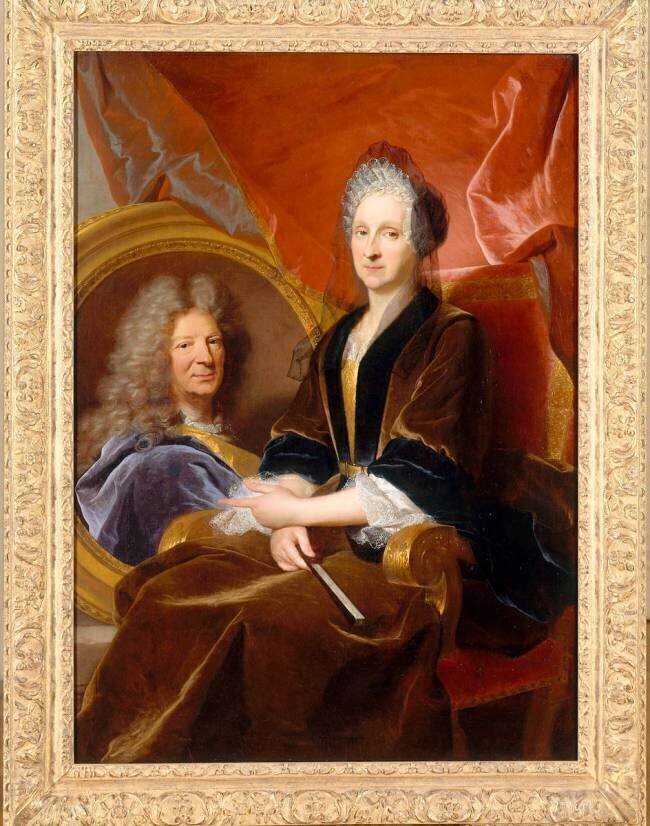 Portrait dit de madame de Monginot et de son époux Jean-François de Troy