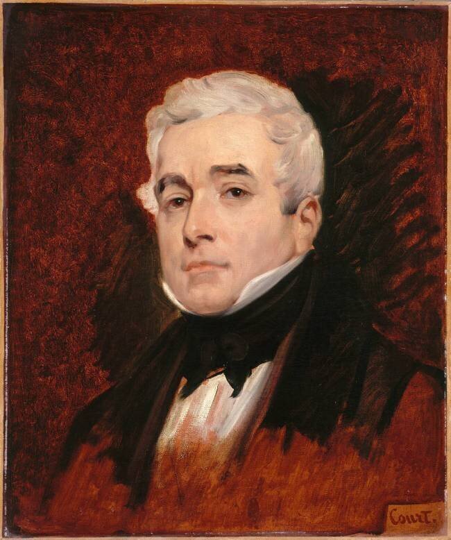 Portrait du compositeur Auber Joseph-Désiré Court