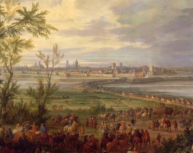 Prise d'Ypres par Louis XIV, 19 mars 1678 Adam Frans van der Meulen