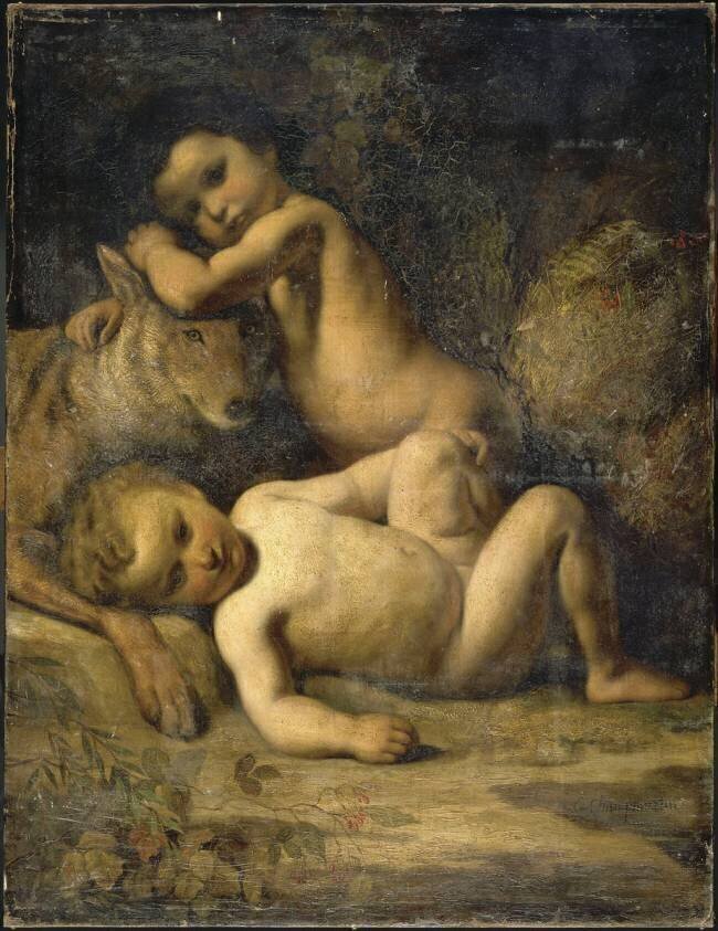 Romulus et Remus Charles-Émile Callande de Champmartin