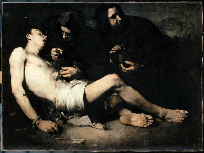 Saint Sébastien, martyr Théodule Ribot