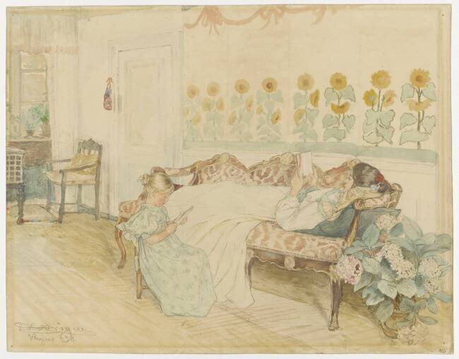 Scène d'intérieur Peder Severin Kröyer