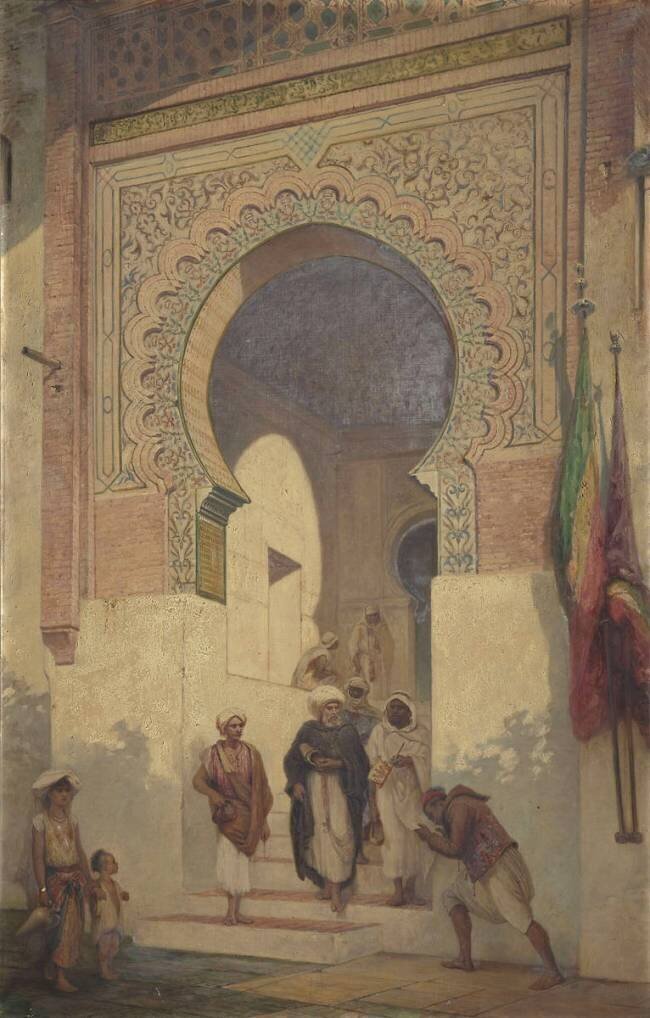 Scène orientale anonyme