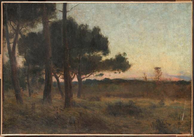 Soir d'automne Auguste Pointelin