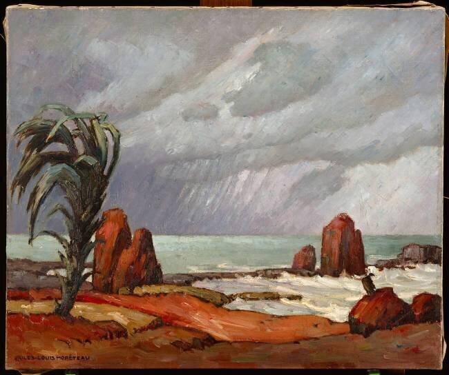 Tornade aux rochers rouge à Konakry Julien Louis Moreteau