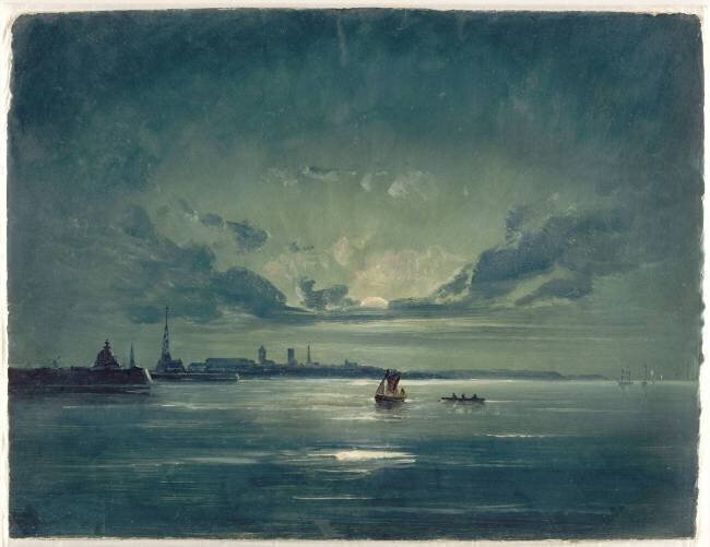Vue de Copenhague Peder Balke