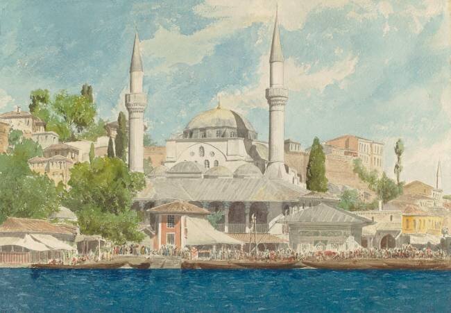 Vue d'Istanbul Charles Garnier