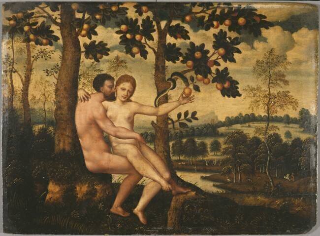 Adam et Eve anonyme