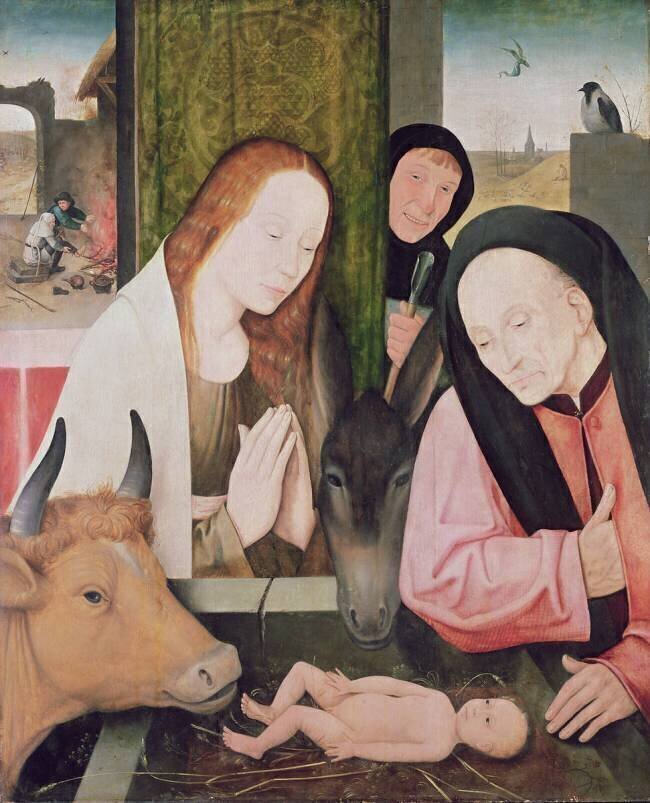 Adoration de l'Enfant Jérôme Bosch