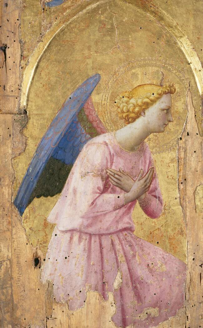 Ange en adoration Fra Angelico