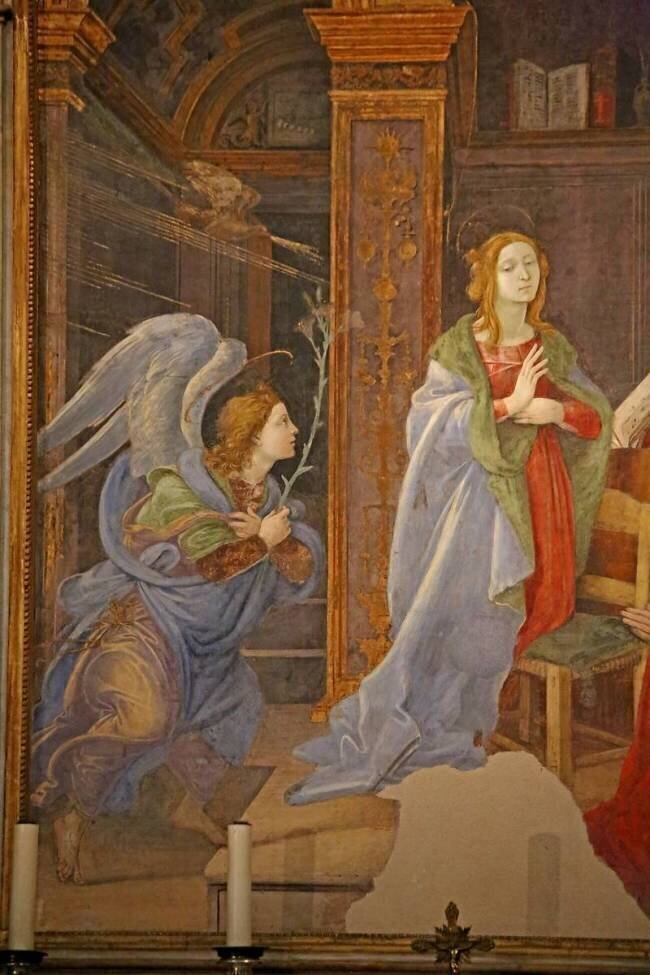 Annonciation Filippino Lippi