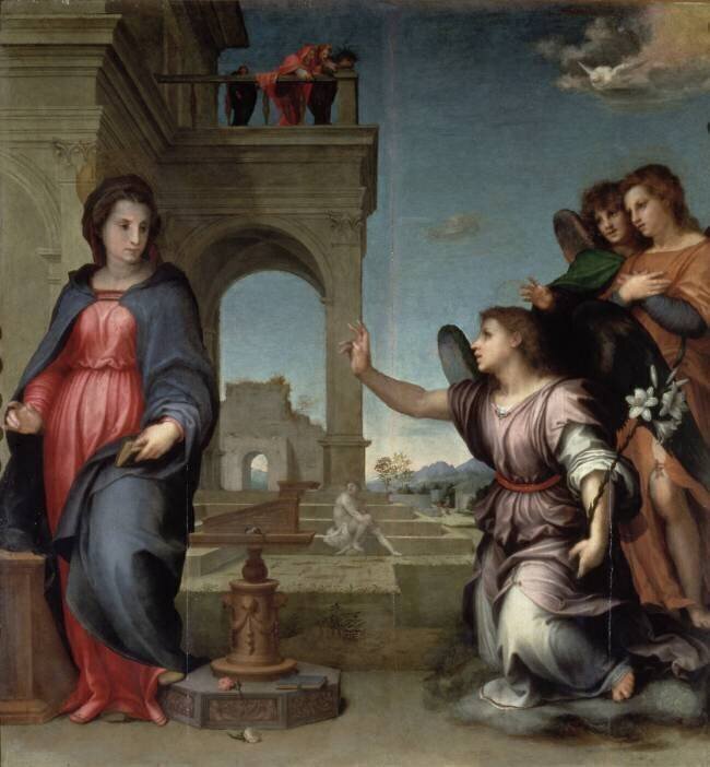 Annonciation Andrea del Sarto