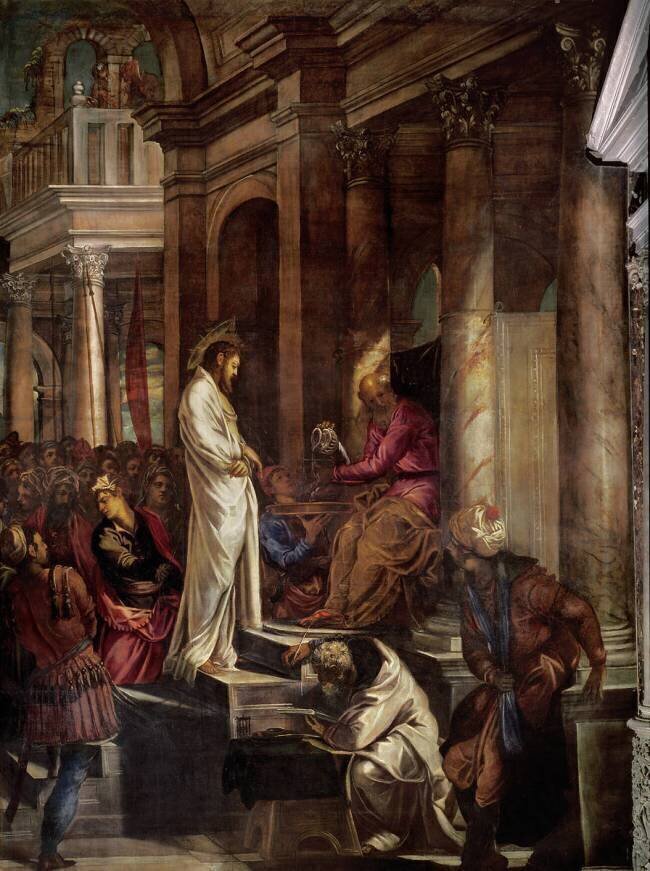 Christ devant Ponce Pilate Le Tintoret