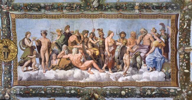 Council of the Gods Giovanni Francesco Penni