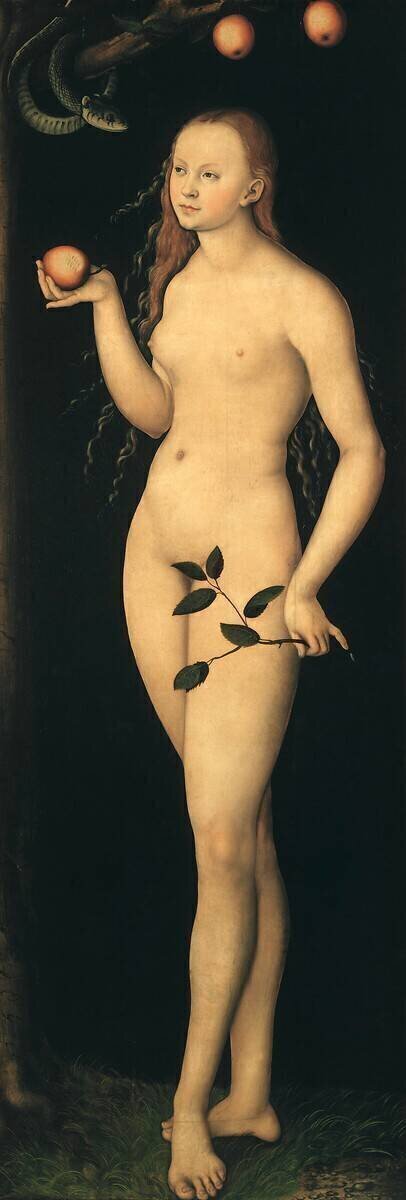 Eve Lucas Cranach l'Ancien