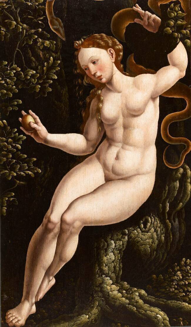Eve et le serpent anonyme