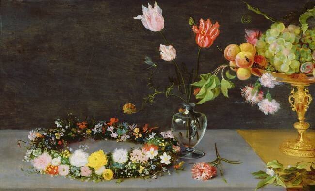 Fleurs et fruits Jan Brueghel l'Ancien