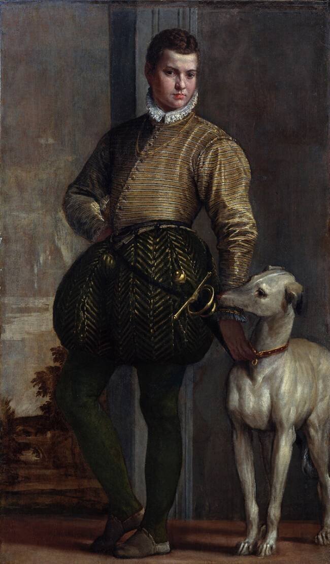 Garçon avec un lévrier Paul Véronèse