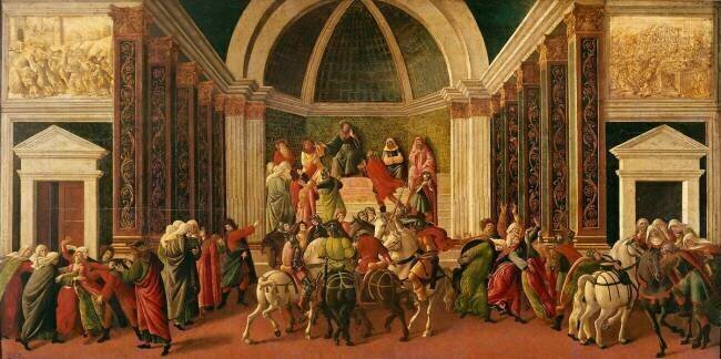 Histoire de Virginie Romana Sandro Botticelli