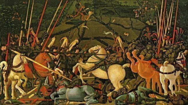 La bataille de San Romano Paolo Uccello