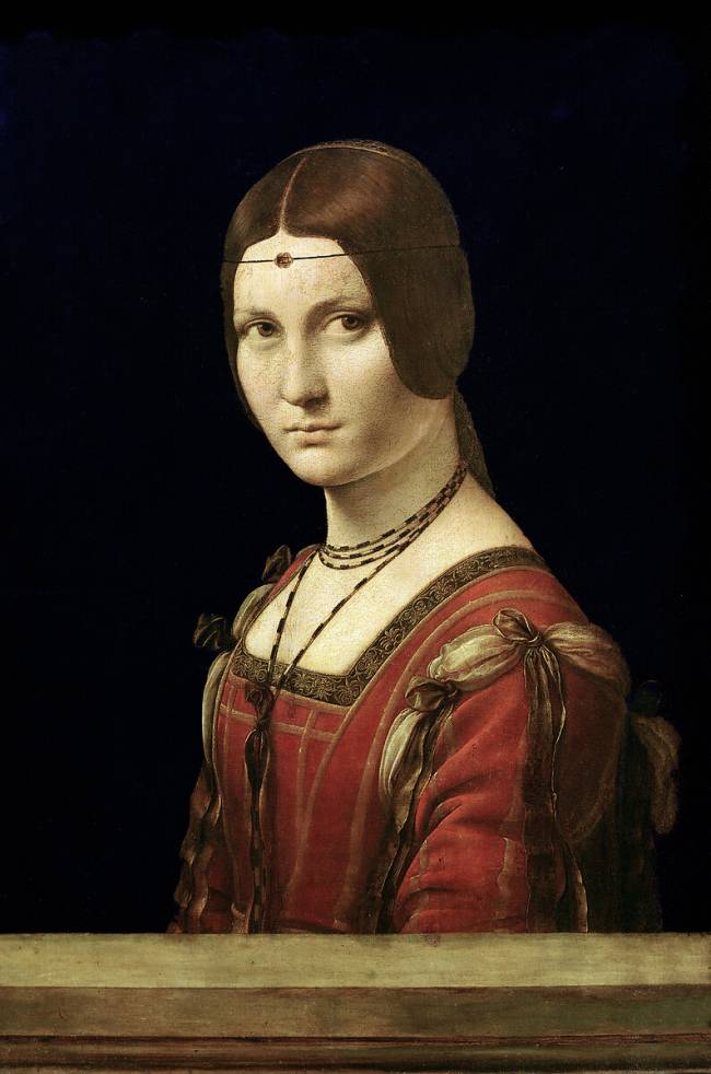 La belle ferronnière Léonard de Vinci