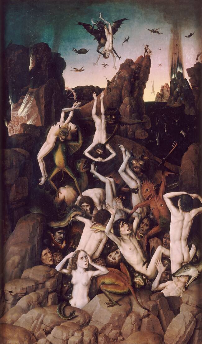 La chute des damnés Dirk Bouts