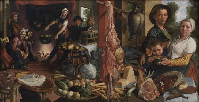La cuisine riche Pieter Aertsen