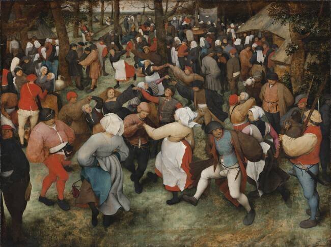 La danse du mariage Pieter Brueghel l'Ancien