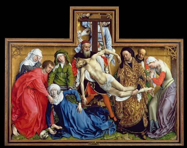 La Descente de croix Rogier van der Weyden