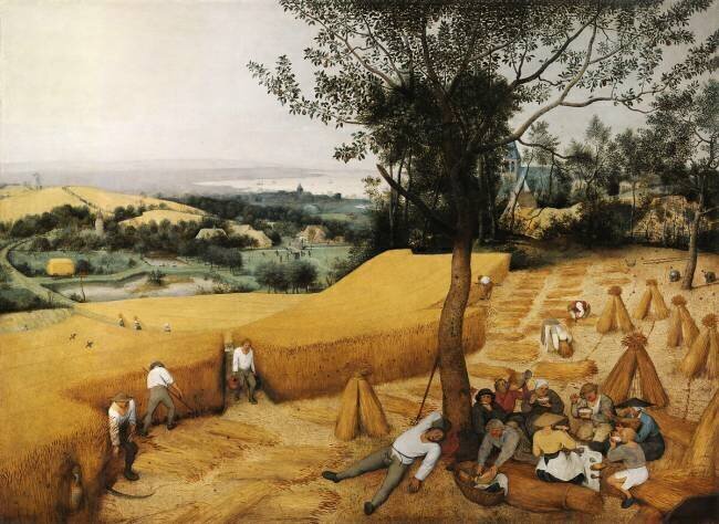 La Moisson Pieter Brueghel l'Ancien