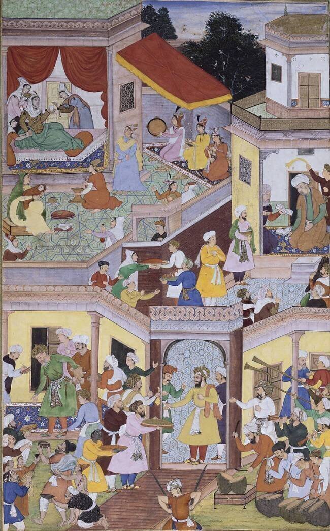 The birth of Timur anonymous