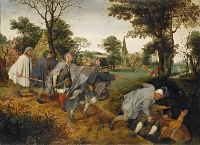 La Parabole des aveugles Pieter Brueghel l'Ancien