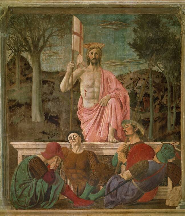 La Résurrection  Piero della Francesca