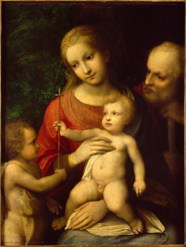 La Saint Famille Antonio da Correggio