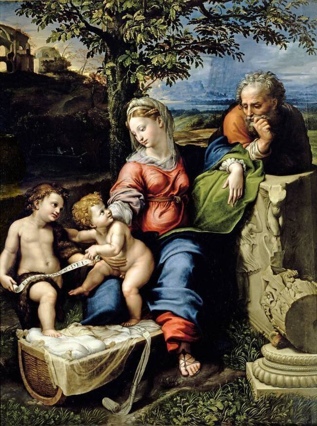La Sainte Famille au Chêne Raphaël