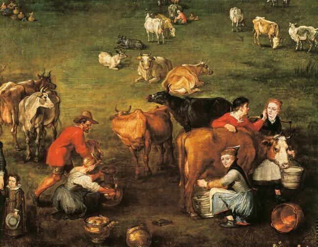 La vie des paysans Jan Brueghel l'Ancien