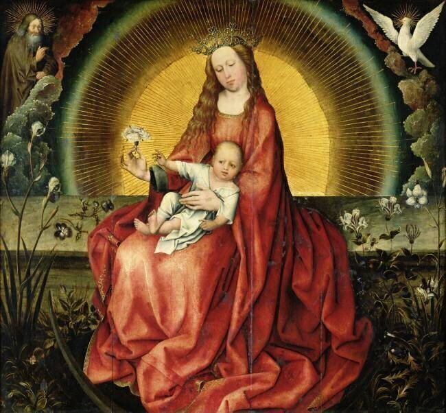 La Vierge à l'Enfant Robert Campin