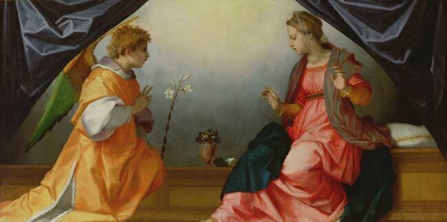 L'Annonciation Andrea del Sarto