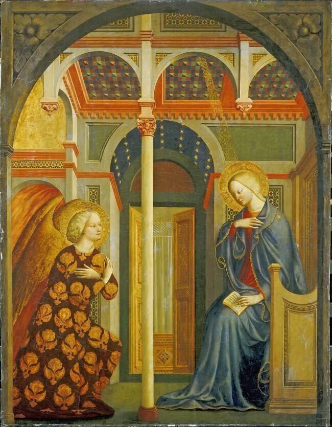 L'Annonciation Tommaso Masolino da Panicale