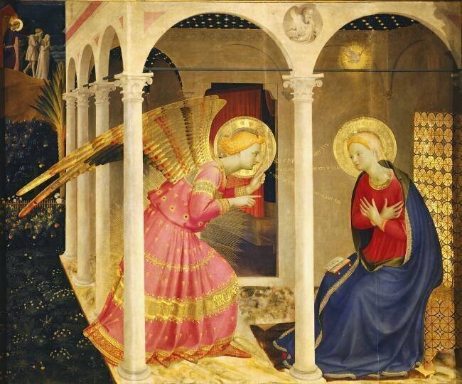 L'Annonciation de Cortone Fra Angelico