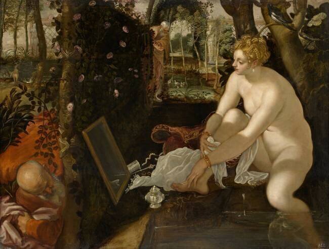 Le bain de Susanna Le Tintoret