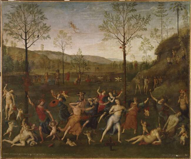 Le Combat de l'Amour et de la Chasteté Il Perugino