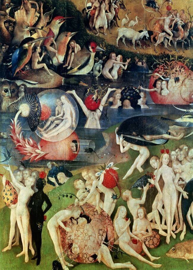 Le jardin des Délices (détail) Jérôme Bosch