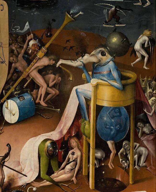 Le jardin des Délices (détail) Jérôme Bosch